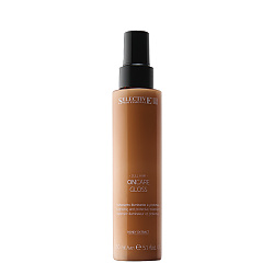 Терапия без отмиване за блясък и UV защита Selective Professional ONcare Gloss Leave-In 150ml