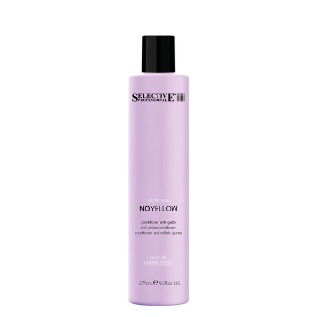 Матиращ балсам за неутрализиране на жълти оттенъци Selective Professional No Yellow Conditioner 275ml Матиращ балсам за неутрализиране на жълти оттенъци Selective Professional No Yellow Conditioner 275ml