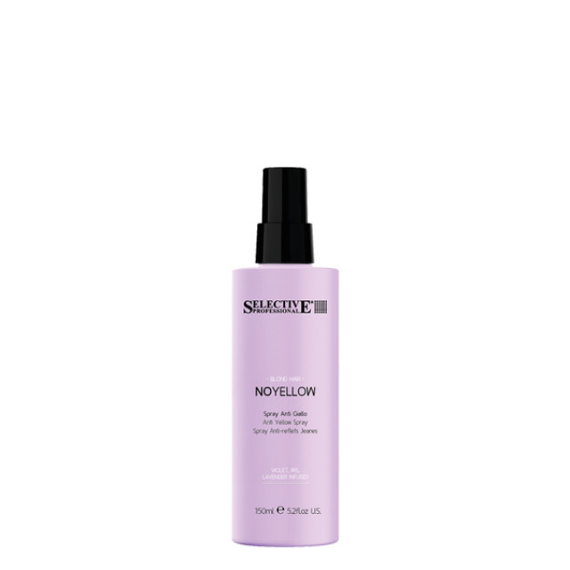 Матиращ спрей за неутрализиране на жълти оттенъци Selective Professional No Yellow Spray 150ml Матиращ спрей за неутрализиране на жълти оттенъци Selective Professional No Yellow Spray 150ml