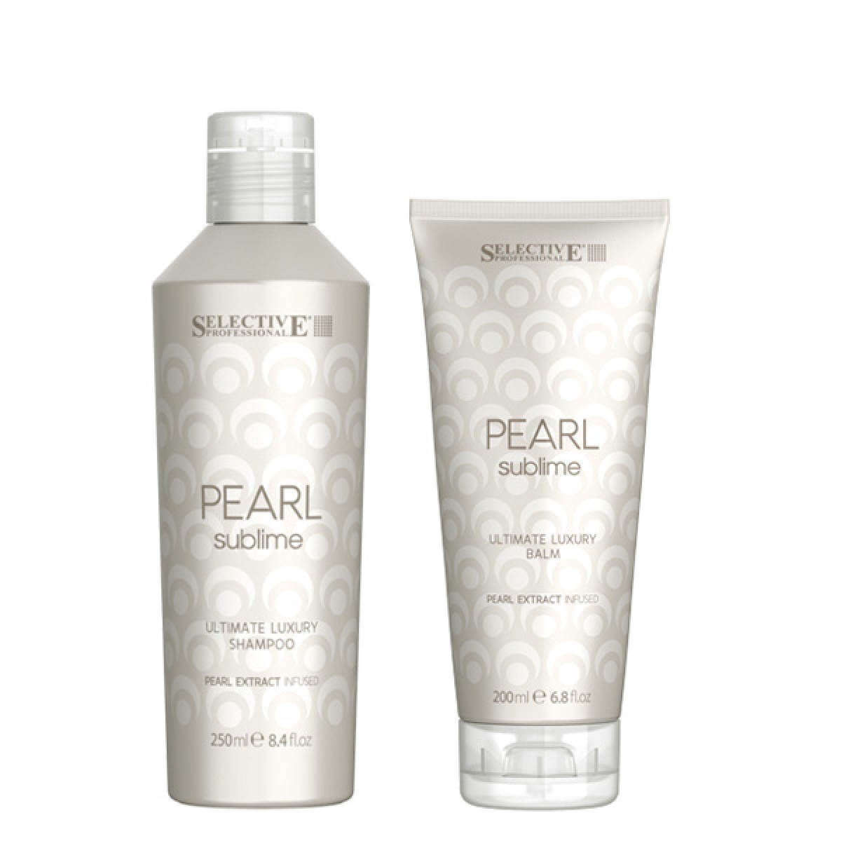 Комплект за луксозен блясък на руса коса Selective Professional Pearl Sublime Ultimate Luxury 2x250ml