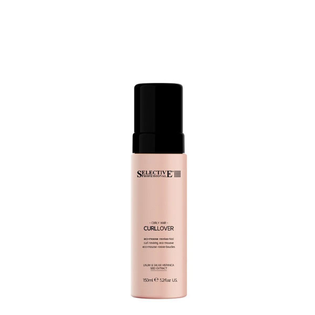 Подхранващ еко-мус за еластични къдрици Selective CURLLOVER Eco-Mousse 150ml