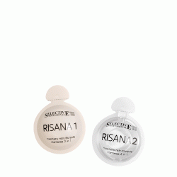 Реконструираща двукомпонентна маска за увредена коса Selective Risana Mask - 1 доза (15+15ml) 