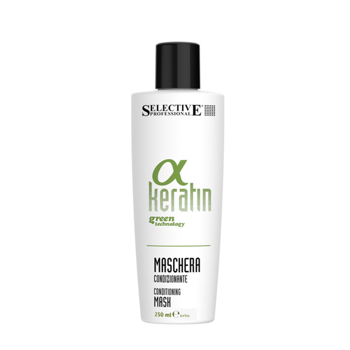 Поддържаща маска за идеално гладка коса Selective α-Keratine Mask 250ml