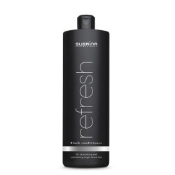 Черен балсам за руса коса Subrina Professional Refresh Black Conditioner 1000ml
