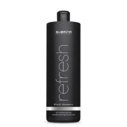 Черен шампоан за руса коса Subrina Professional Refresh Black Shampoo 1000ml Черен шампоан за руса коса Subrina Professional Refresh Black Shampoo 1000ml