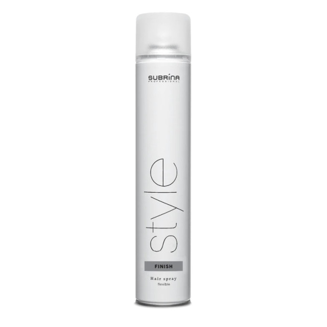 Лак за коса със средна фиксация Subrina Professional Style Finish Flexible Hair Spray 500ml