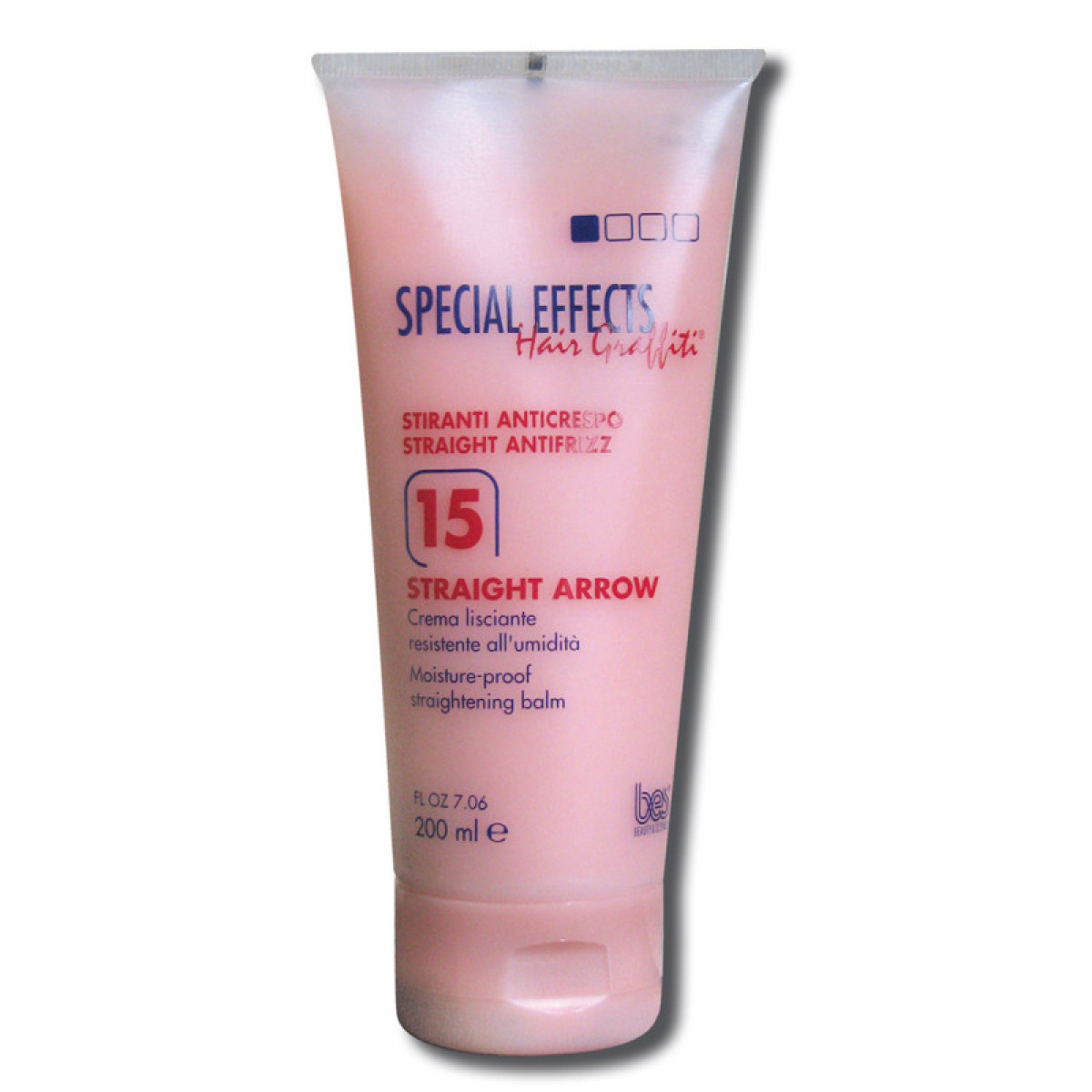 Крем за дълготрайно изправяне на къдрици BES Special Еffects Straight Аrrow 200ml