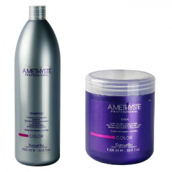 Комплект маска и шампоан за  боядисана коса FarmaVita Amethyste Color 2х1000ml 