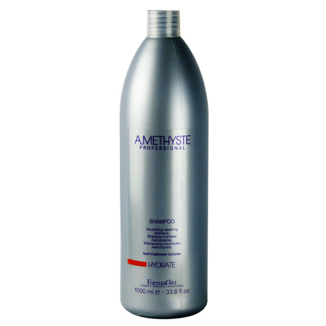 Хидратиращ шампоан за суха и изтощена коса FarmaVita Amethyste Hydrate Shampoo 1000ml